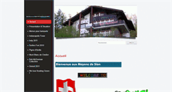 Desktop Screenshot of mayensdesion.ch